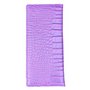 Acclaim Support rigide pour cartes de score de bowling - Légèrement rembourré - Effet texture reptile - 23 cm x 10 cm - Avec cli