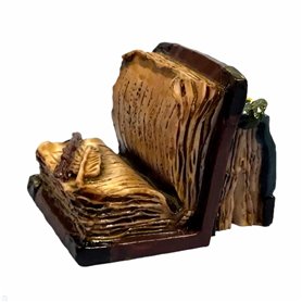 Dollhouse Old Books Well Thumbed Miniature Bureau d'étude Bibliothèque Accessoire de bureau