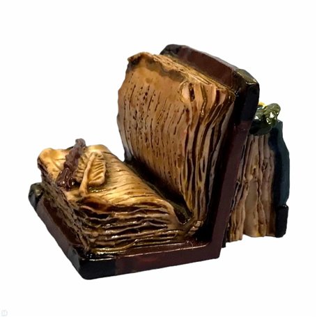 Dollhouse Old Books Well Thumbed Miniature Bureau d'étude Bibliothèque Accessoire de bureau