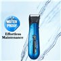BarberBoss Rasoir corporel pour hommes - Tondeuse rechargeable sans fil pour poils du corps, Poitrine et des zones intimes, tond