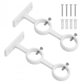 Cozlly Supports de Tringle à Rideaux