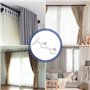 Cozlly Supports de Tringle à Rideaux, Lot de 2 Double Supports pour Tringle à Rideaux, Support Tringle Penderie, pour La Maison,
