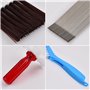4 Pièces Peigne d'Aileron de Condensateur de Climatiseur, Peigne de Climatiseur Brosse de Nettoyage de Climatiseur de Climatiseu