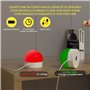 TobeBright Ampoule Batterie Rechargeable E14, LED Rechargeable USB-C avec Telecommande 3 Températures de Couleur Dimmable avec A