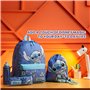 Disney Stitch Sac a Dos Fournitures Scolaires Lot 5 Pièces avec Sac de Natation Trousse Bouteille d'eau et Porte-clés Cadeau Enf