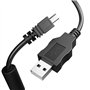pluX Câble USB de haute qualité pour appareils photo numériques Olympus CB-USB5/CB-USB6 Fonctionne avec les modèles Olympus SP31