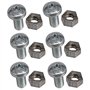 SPARES2GO Kit d'arbre de Tambour Riveté compatible avec Indesit Sèche-Linge