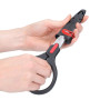 MasterClass EdgeKeeper Ciseaux de cuisine avec fourreau affûteur, acier inoxydable, 22 cm (8,5"), emballés dans des palourdes