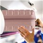 Flight Knight Ensemble De 2 Valises Rigides Legeres en ABS 4 Roues 45x36x20 cm + 56x45x25 EasyJet Taille Max pour Le Dessus Et D