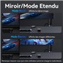 Vention HDMI sans Fil 50 m, Transmetteur HDMI sans Fil 1080P@60Hz Plug & Play, Émetteur Récepteur Support 5G 2,4/5 GHz Diffusion