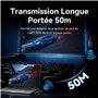 Émetteur Récepteur Transmission Charge Rapide USB-C 60W Compa