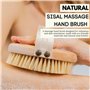 Eco Bath London Coffret cadeau de vacances – Collection luxueuse de soins du bain et du corps avec brosse à main en sisal nature