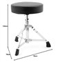 Tiger Tabouret de Batterie noir pour les enfants