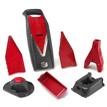 Börner Vital Slicer V5 avec distributeur de vinaigrette et station d'accueil