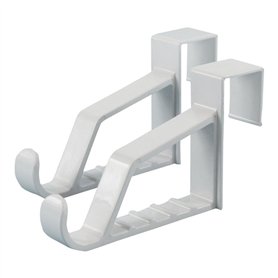 Hangerworld Lot de 2 Crochets de Porte en Plastique très résistants pour Manteaux