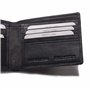 Bad Mother Fucker Portefeuille/Porte-Monnaie en Noir - 100% Cuir - Motif gaufré