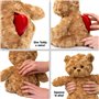 Talking Products, Module sonore Parlant en Forme de cœur avec Enregistrement en 2 Minutes Violet Parfait pour Ours en Peluche Ca