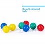 Hillington - Boules de pétanque en plastique colorées remplies d'eau, jeu d’extérieur, pour tous les âges et compétences