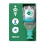 Station Murale De Lavage D'Urgence Focus Avec Support - Traitement Efficace et Stérile pour les Yeux