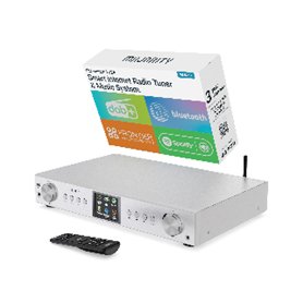 Radio Internet Dab FM WiFi Bluetooth |Tuner Dab pour Chaine HiFi avec Spotify Connect | Tuner HiFi avec Plus de 90 présélections