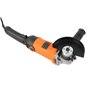 TOPWAY Meuleuse d'Angle 115mm 750W Meuleuse d'Angle électrique Filaire pour Maçonnerie Béton Carrelage Métal Acier Coupe Meulage