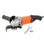 TOPWAY Meuleuse d'Angle 115mm 750W Meuleuse d'Angle électrique Filaire pour Maçonnerie Béton Carrelage Métal Acier Coupe Meulage