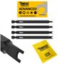 4 x SabreCut SCPSE100 Spanner Snake Eye Pigs Nez Security Embouts de tournevis Tailles : 4 6 8 10 x 100 mm (longueur)