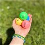 Sure Shot Matthew Syed Balles de ping-Pong | Lot de 60 balles de Tennis de Table Multicolores | Balles d'entraînement en Plastiq