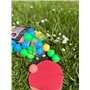 Sure Shot Matthew Syed Balles de ping-Pong | Lot de 60 balles de Tennis de Table Multicolores | Balles d'entraînement en Plastiq