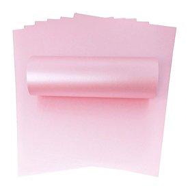 Syntego Papier cartonné A4 double face à reflets nacrés scintillants