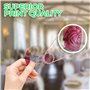 Evergreen Goods Papier Autocollant En Vinyle Brillant Transparent A4 | 10 Feuilles Autocollantes Imperméables | Graphiques Hd éT