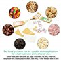 Evergreen Goods 10x Sacs En Papier Kraft (180 Mm X 260 Mm X 50 Mm) - Alimentaires Sacs En Papier - Sacs à Fermeture éClair Et Th