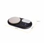 Ooni electronic kitchen scale with dual platforms – digital precision scale – accessories for Ooni pizza oven