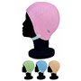 Blue Reef Bonnet de bain pour femme - Style classique et rétro - Avec sangle réglable - Rose pastel