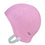 Blue Reef Bonnet de bain pour femme - Style classique et rétro - Avec sangle réglable - Rose pastel