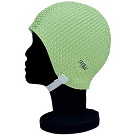 Blue Reef Bonnet de bain pour femme - Style classique et rétro - Avec sangle réglable - Vert pastel