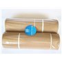 ShieldUp Lot de 6 tubes en carton solide Marron 50 mm de diamètre 3 tailles différentes 2 x 100 mm de haut 2 x 50 mm de haut 2 x