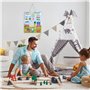chuckle - Calendrier Magnétique pour Enfants avec Saisons, Dates Et Météo (en Français) - 40x32 cm - Outil d'apprentissage Ludiq