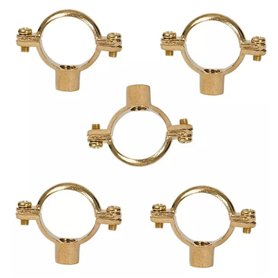 TC Lot de 5 colliers de serrage M10 en laiton massif 15 mm