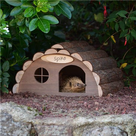 CKB LTD Maison en Bois pour hérisson ou Cochon d'Inde - Abri extérieur - Hôtel Peut également être utilisé pour la Maison d'hibe