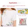 A-SUB Lot de 100 feuilles de papier de sublimation pour tasse - 120 g/m² - 102 x 241 mm - Compatible avec imprimantes à sublimat