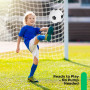 ADEPTNA Lot de 3 mini ballons de sport gonflés,Ballon de football américain,Ballon de rugby,Jouets en peluche d'intérieur et d'e
