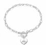 Philip Jones Bracelet à breloques Best Friend créé avec des cristaux Zircondia®