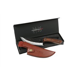 Matsato Couteau Cuisine Japonais Avec Étui Cuir. Couteau Japonais Professionnel 15.7cm