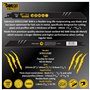10 x SabreCut SCRS1122BF_10 225 mm 14 TPI S1122BF Lames de scie sabre à coupe rapide pour bois et métal compatibles avec Bosch D