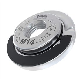 1 x SabreCut GRNSCB 45mm M14 Meuleuse d'angle en acier inoxydable robuste à changement rapide Ã‰crou de bride de retenue de verr