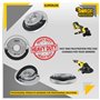 1 x SabreCut GRNSCB 45mm M14 Meuleuse d'angle en acier inoxydable robuste à changement rapide Ã‰crou de bride de retenue de verr