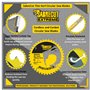 2 x SCCSFK184CR16 SabreCut 184mm 24T 40T x 16mm Lames de scie circulaire