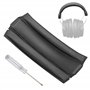 AHG Accessory House Global Cloud Alpha Housse de coussin de rechange compatible avec les casques HyperX Alpha/Alpha S Noir Facil