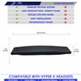 AHG Accessory House Global Cloud Alpha Housse de coussin de rechange compatible avec les casques HyperX Alpha/Alpha S Noir Facil